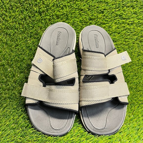 Dunham Newport Mens Size 12 Tan Black Beach Walking Outdoor Slide Sandals main image 6